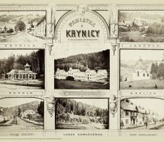 Makieta Krynicy z 1862 r. - Wystawa