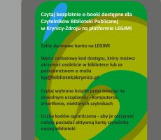 Tydzień Bibliotek - darmowa oferta ebooków