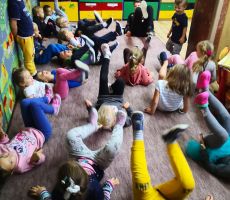 Z książką w przedszkolu