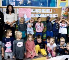 Z książką w przedszkolu