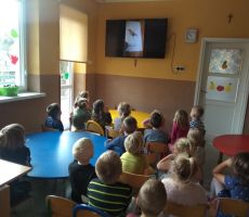 „Co za ptak robi tak?”- Spotkanie DKK w przedszkolu w Bereście