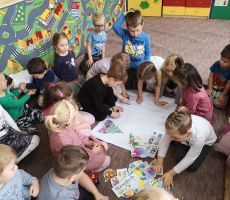 Z książką do przedszkola wyruszyła Filia1