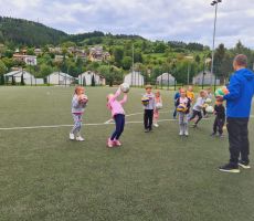 Cykl spotkań w przedszkolu w Muszynie – „Sport i zabawa to świetna sprawa”