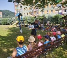 Kolejne zajęcia z przedszkolakami z Muszyny