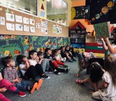 Z książką do przedszkola - lekcja biblioteczna z Filią na Czarnym Potoku