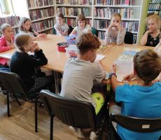 BĄDŹ EKO-KULTURALNY. WIZYTA DZIECI ZE ŚWIETLICY AZYL