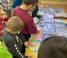 Współpraca Biblioteki ze Szkołą Podstawową w Mochnaczce Niżnej