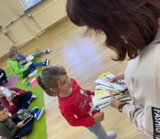 Współpraca Biblioteki ze Szkołą Podstawową w Mochnaczce Niżnej