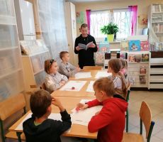 Pracowita świąteczna sobota w bibliotece w Bereście