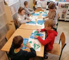Pracowita świąteczna sobota w bibliotece w Bereście