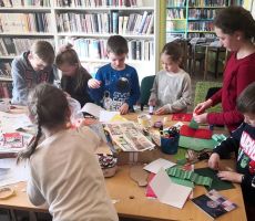 Warsztaty świąteczne w Filii na Czarnym Potoku