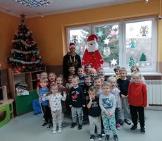 Obawy Choinki i kłopoty Rudolfa, czyli przedświąteczne spotkanie w przedszkolu w Bereście