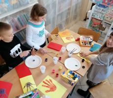 Kwieciste laurki dla Babci i Dziadka