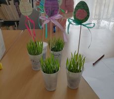 Warsztaty wielkanocne w tylickiej bibliotece