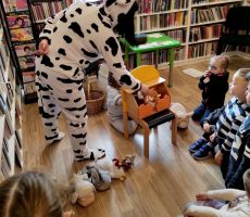 Zwierzęta z wiejskiego podwórka w Filii na Czarny Potoku