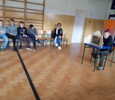 „Jak żyje Ziemia”, czyli spotkanie z uczniami w szkole w Piorunce