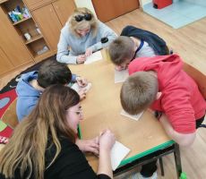 Z książką od papirusu do gigabajtów - zajęcia w Muszynce