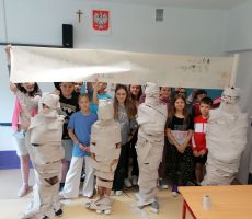 „Ratunku! Mumia mnie goni!” - projekt „Od papirusu do gigabajtów” z wizytą w Bereście