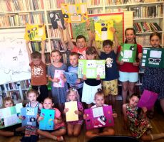 Kolorowe Wakacje z Kredką i Pędzlem w Filii na Czarnym Potoku