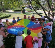 Wakacyjne DKK pod chmurką w Tyliczu