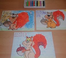 Poznajemy leśnych mieszkańców – wiewiórkę.