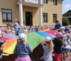 Wizyta Przedszkolaków z Krynicy-Zdroju w tylickiej bibliotece