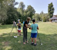 Wakacyjne zajęcia w plenerze