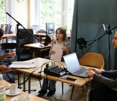 Uczestnicy warsztatów nagrali audiobooka