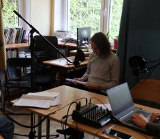 Uczestnicy warsztatów nagrali audiobooka