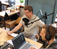 Uczestnicy warsztatów nagrali audiobooka