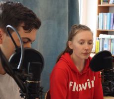 Uczestnicy warsztatów nagrali audiobooka