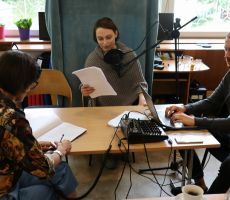 Uczestnicy warsztatów nagrali audiobooka