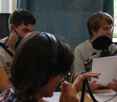 Uczestnicy warsztatów nagrali audiobooka