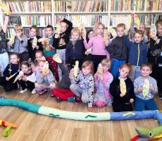 Przedszkolaki z Czarnego Potoku poznają polskich poetów - Wanda Chotomska