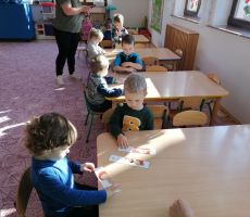 Jesienne zajęcia w ochronce w Tyliczu