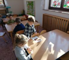 Jesienne zajęcia w ochronce w Tyliczu