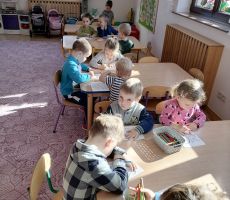 Jesienne zajęcia w ochronce w Tyliczu