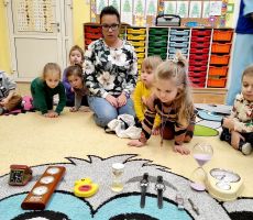 Jak ten czas szybko mija - zajęcia w ochronce