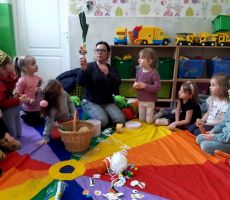 Poznajemy polskich poetów - spotkanie w przedszkolu