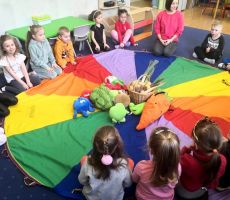 Poznajemy polskich poetów - spotkanie w przedszkolu