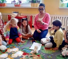 Dzień kota - zajęcia czytelnicze w przedszkolu