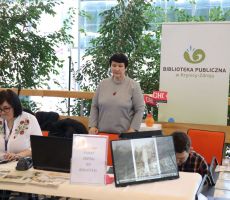 Krynicka Biblioteka na Targach Książki w Pijalni