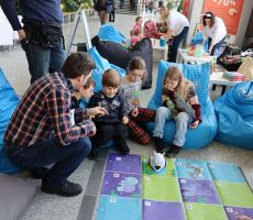Krynicka Biblioteka na Targach Książki w Pijalni