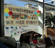 Krynicka Biblioteka na Targach Książki w Pijalni