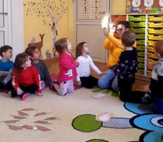 Portret kota - biblioteczne zajęcia w ochronce