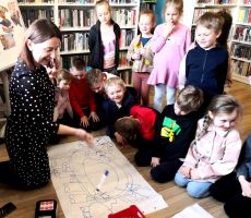 Poznajemy Polskich Poetów - zajęcia dla przedszkolaków w Filii1