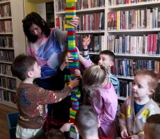 Poznajemy Polskich Poetów - zajęcia dla przedszkolaków w Filii1