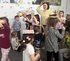 Z książką do przedszkola wyruszyła Filia 1