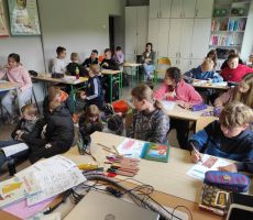 Z wizytą w szkole podstawowej w Mochnaczce Wyżnej!