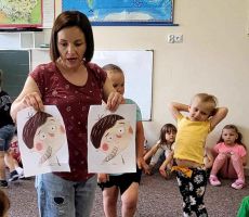 Z książką do przedszkola wyruszyła Filia1